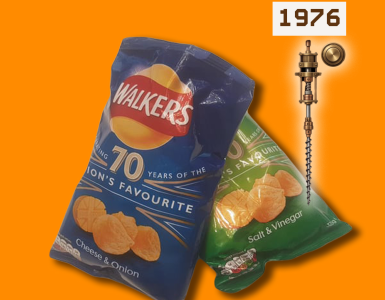 cheese onion chips vakantie engeland 1976