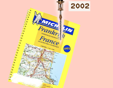 michelin kaart wegenatlas Frankrijk