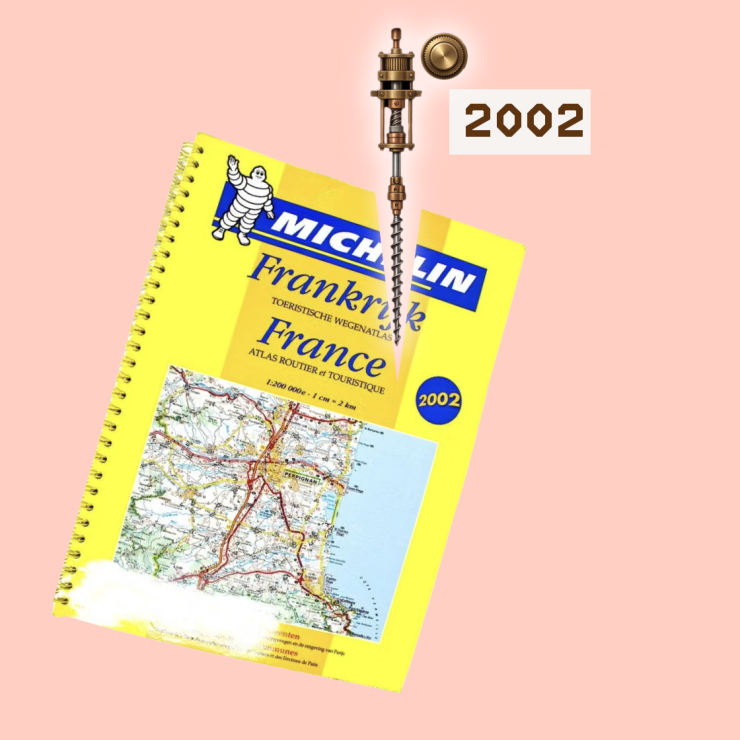 michelin kaart wegenatlas Frankrijk
